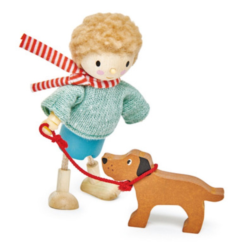 Tender Leaf Toys – Flexible Limbs Mr Goodwood & His Dog