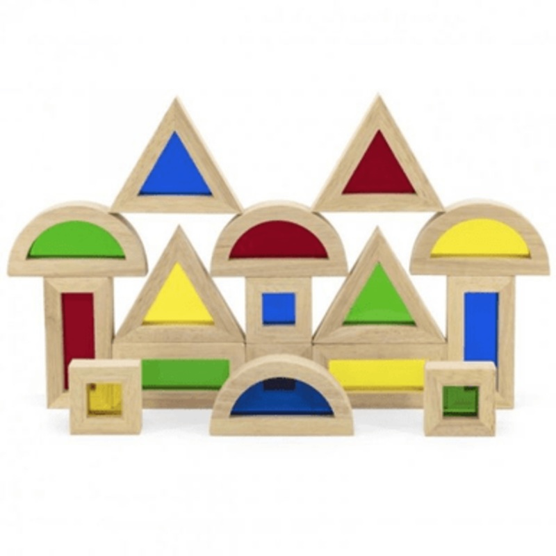 Viga Toys – Large Colour Blocks 16pce set