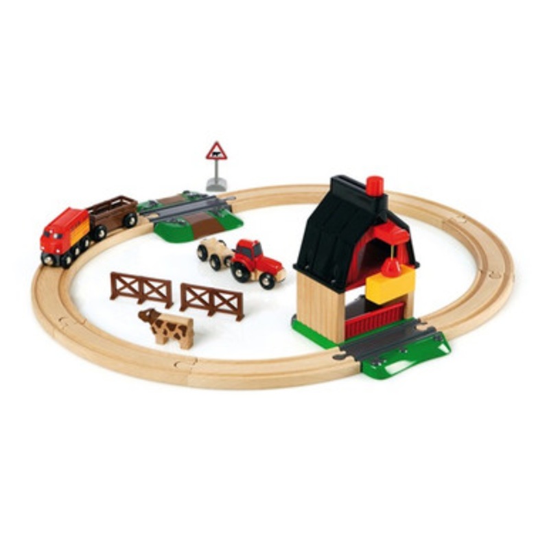 Brio – Farm Railway Set 33719