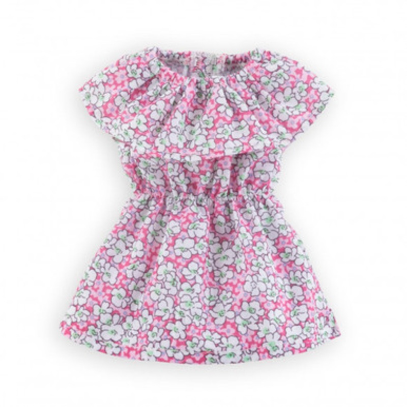 Corolle – Ma Corolle Pink Dress with Floral Print 36cm