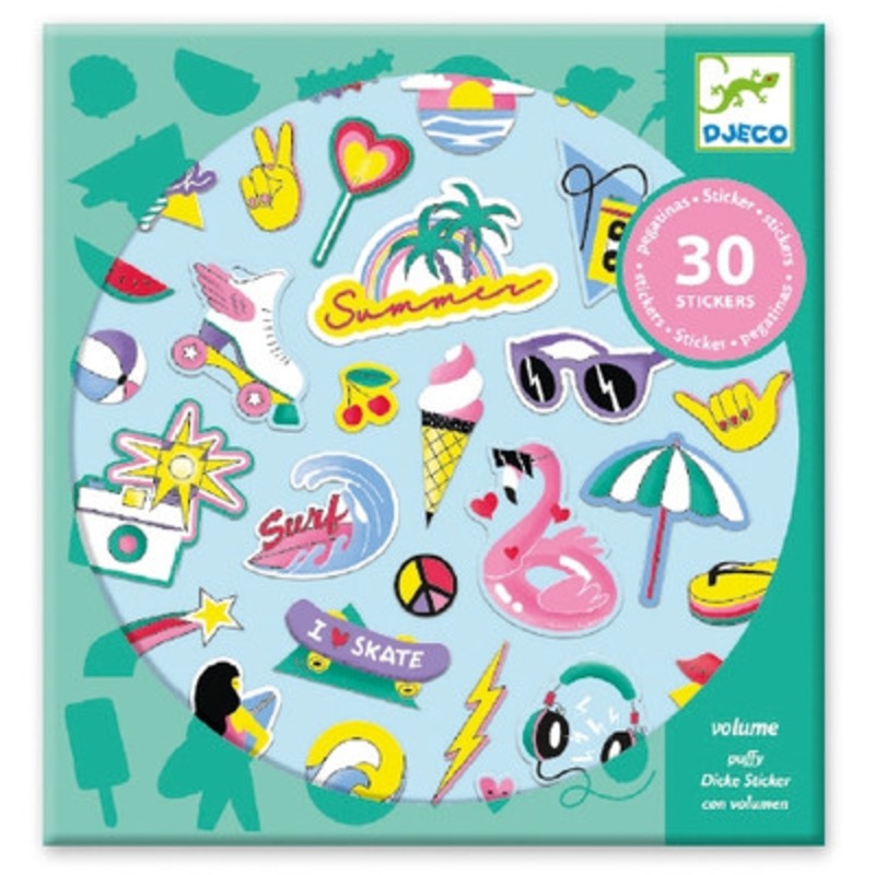 Djeco – 30pc California Stickers