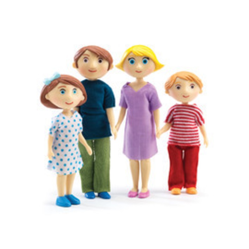Djeco – Gaspard and Romy Doll Family