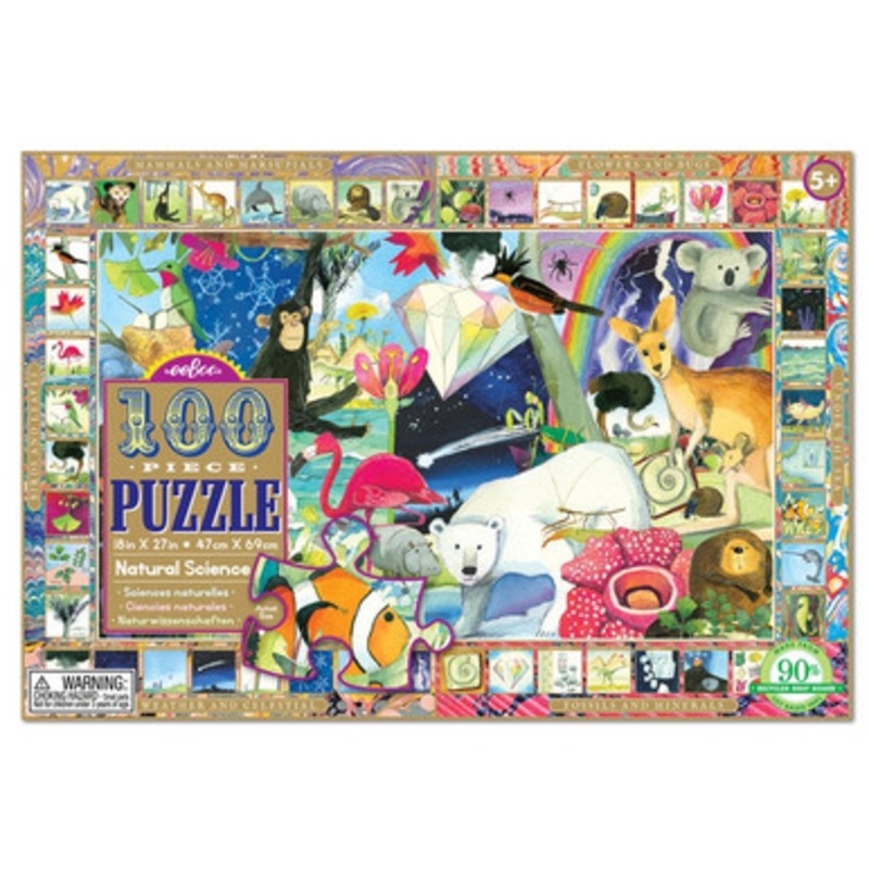 eeBoo 100pc – Natural Science puzzle