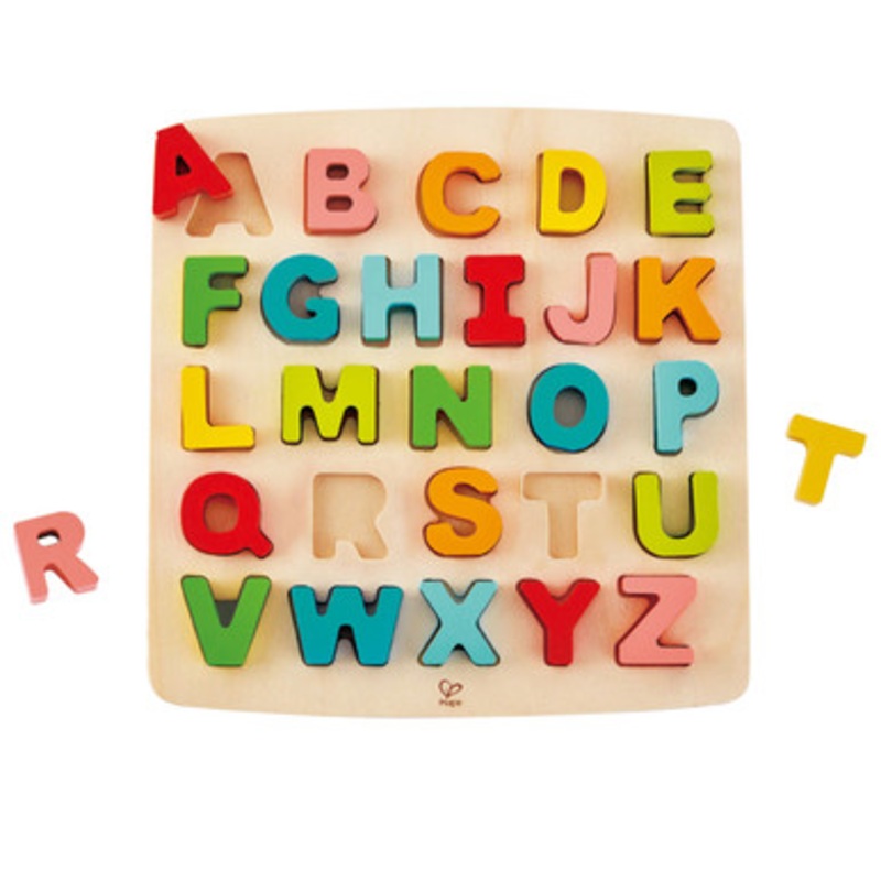 Hape Chunky Alphabet Puzzle – Capital Letters