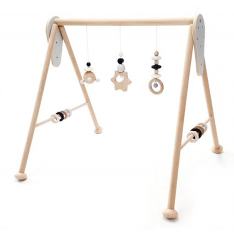 Hess-Spielzeug Baby Play Gym Natural Black