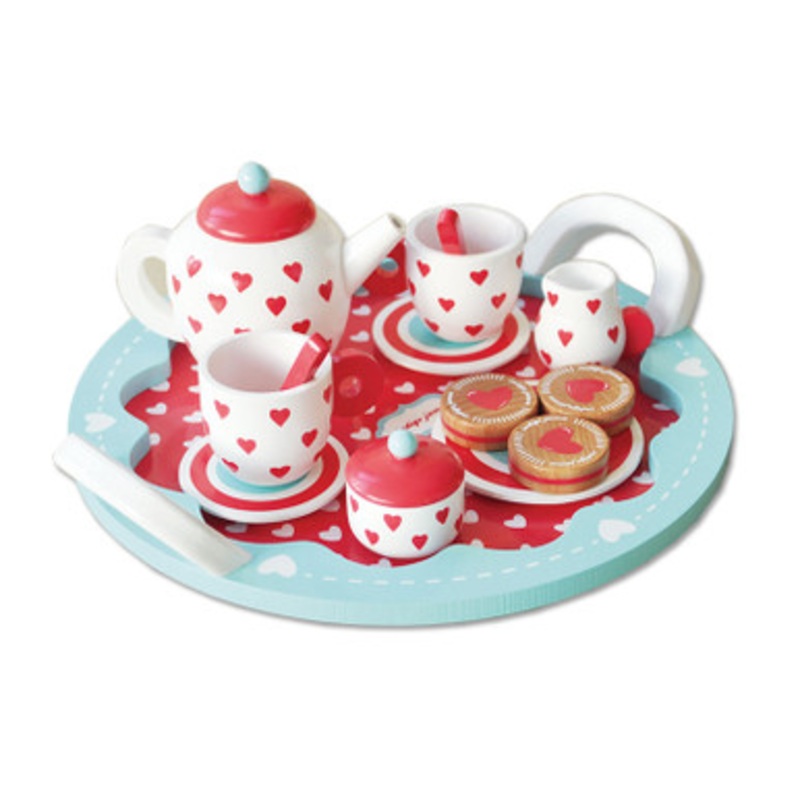 Indigo Jamm – Hearts Tea Set