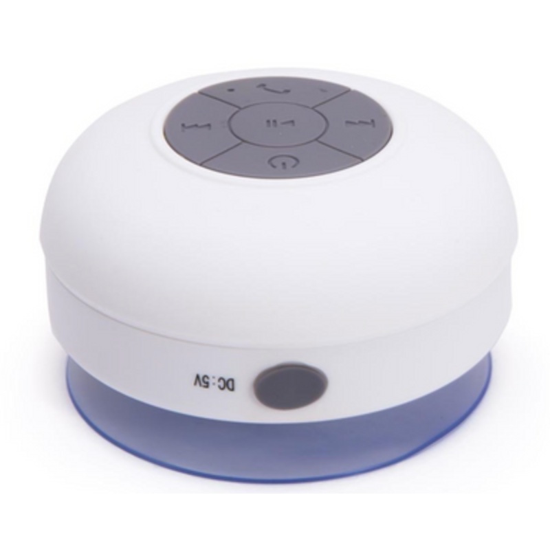 IS GIFT – Wireless Shower Speaker Pastel – White