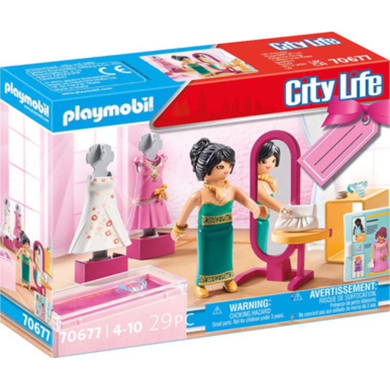 Playmobil City Life – Fashion Boutique Gift Set 70677