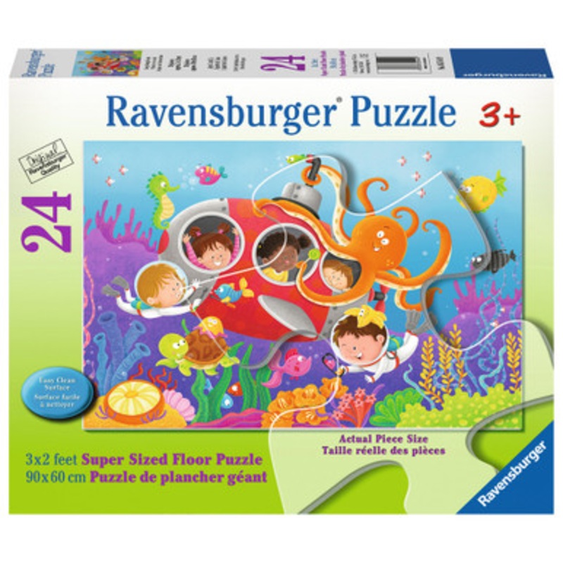 Ravensburger 24pc – Deep Diving Friends SuperSize Puzzle