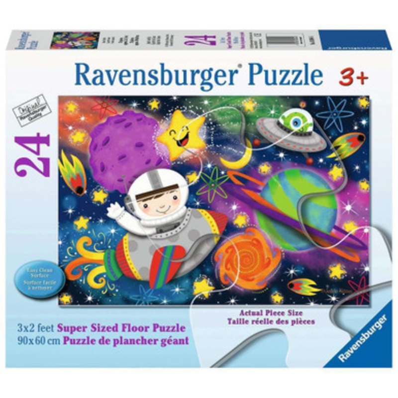 Ravensburger 24pc – Space Rocket SuperSize Floor Puzzle