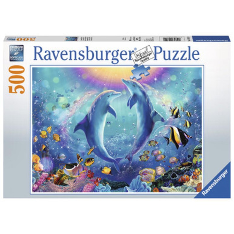 Ravensburger 500pc – Dancing Dolphins