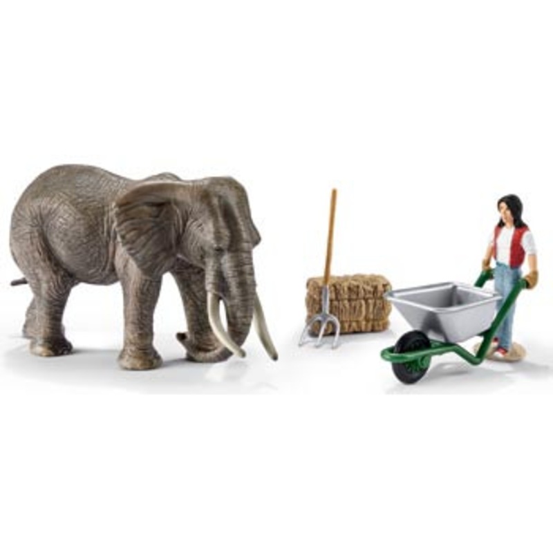 Schleich – Elephant Care Set **Minor Packaging Damage**