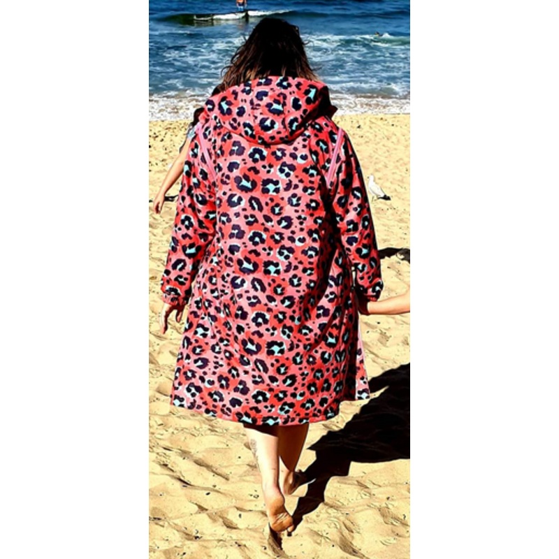 Schmik Swim Parka – Animal Print
