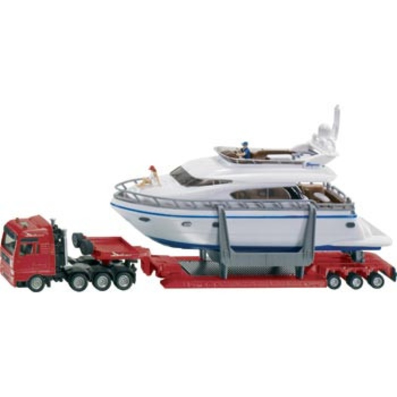 Siku – 1849 – Transporter With Yacht 1:87 Scale