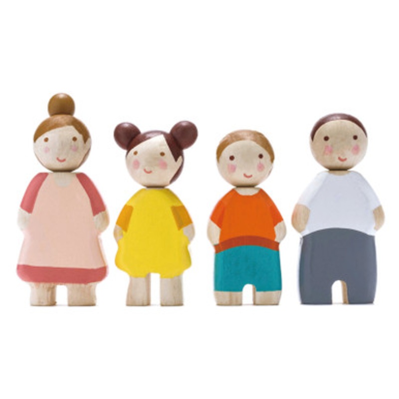 Tender Leaf Toys – Wooden Family of Four
