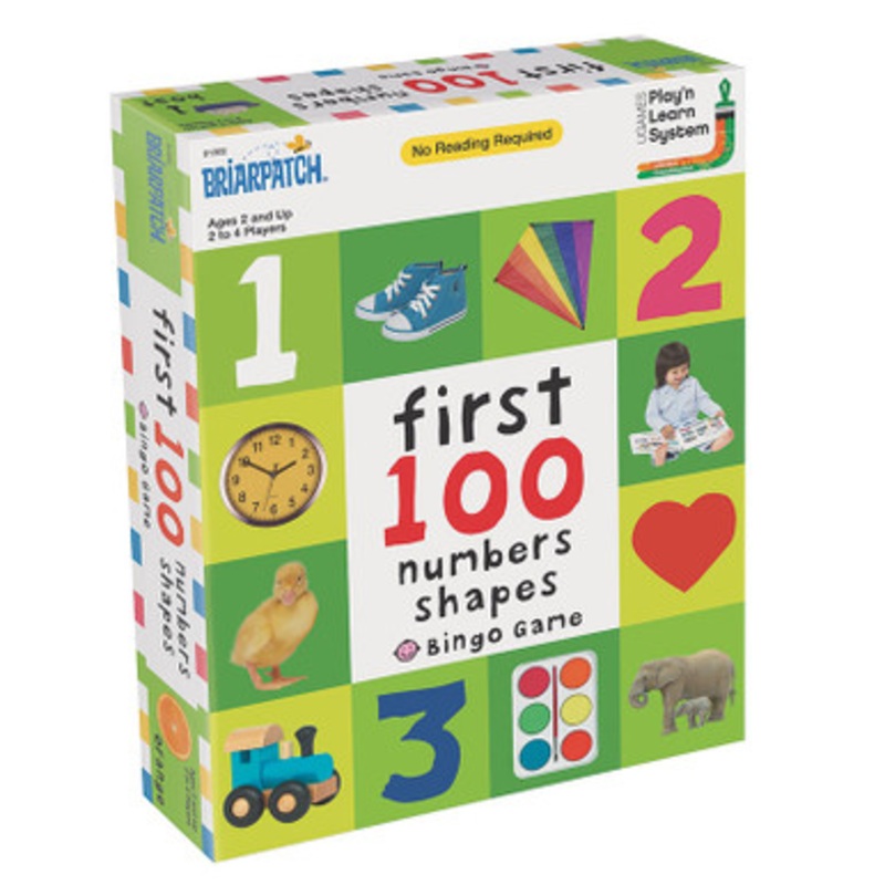 Briarpatch – First 100 Numbers and Shapes Bingo Game