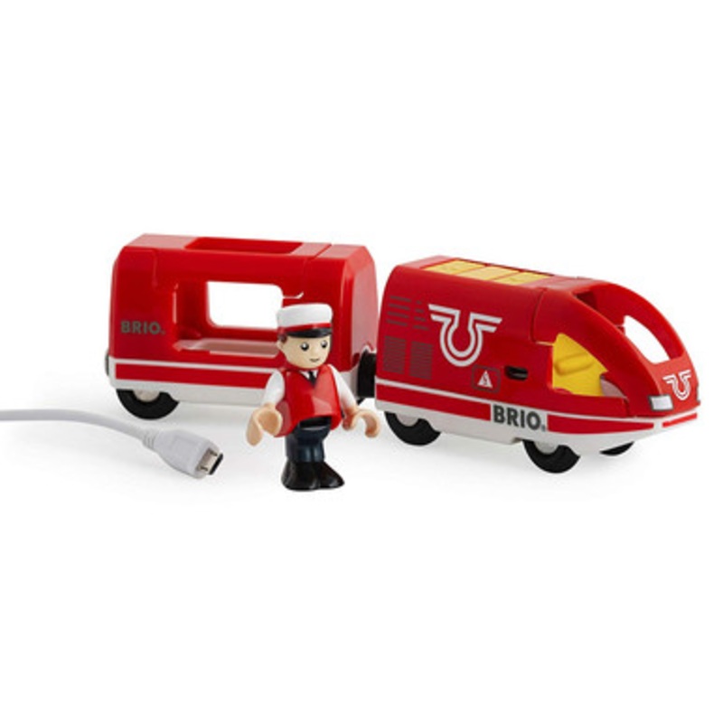 BRIO – Travel Rechargeable Train, 4 pieces