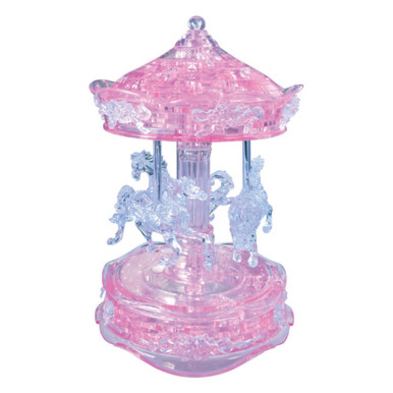 Crystal Puzzle 3D – Carousel 83 pieces