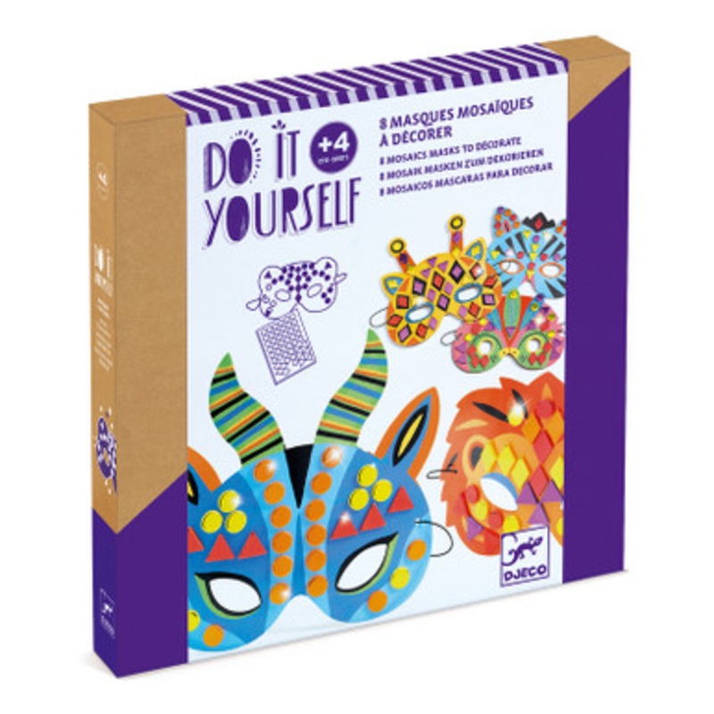 Djeco – Do It Yourself – Jungle Animal Masks