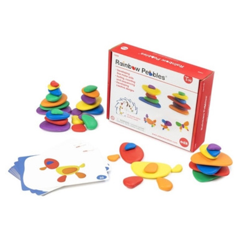 Edx Education – Rainbow Pebbles Set in a Box