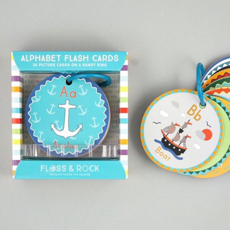 Floss & Rock – Alphabet Flash Cards