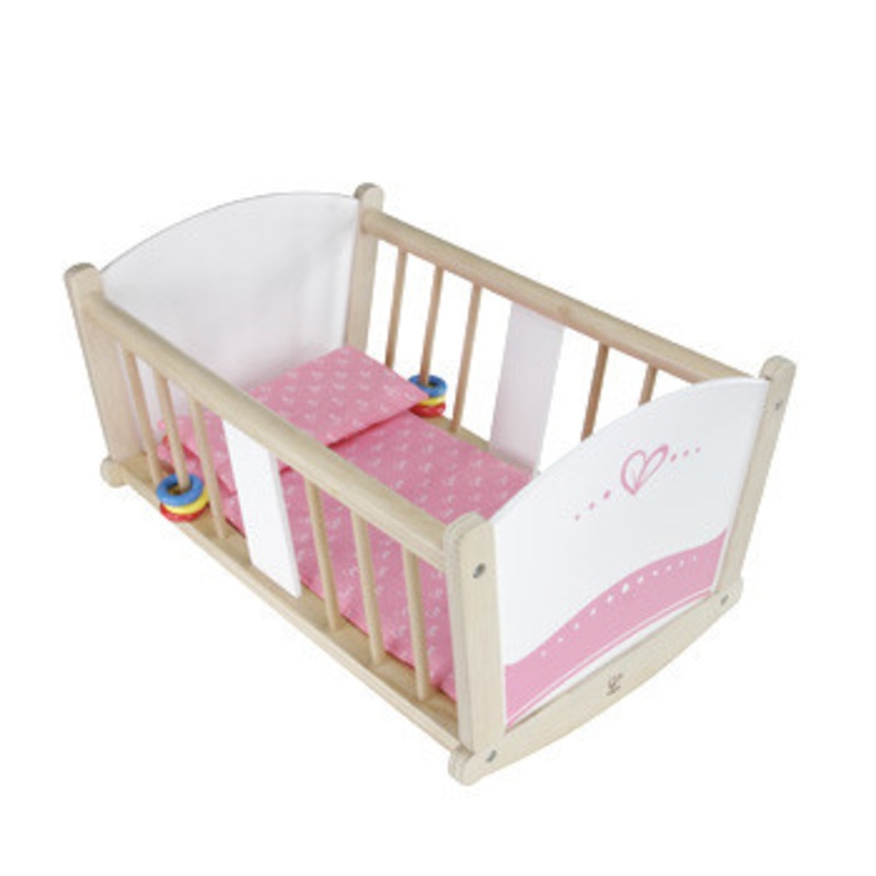 Hape – Rock-a-bye Baby Cradle