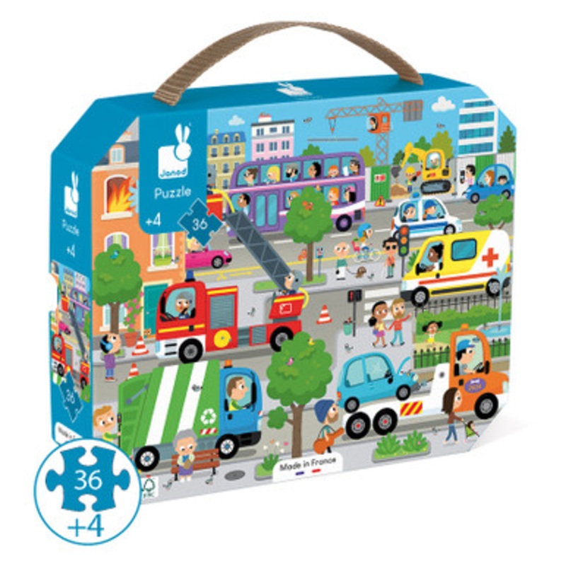 Janod – City Puzzle – 36pc