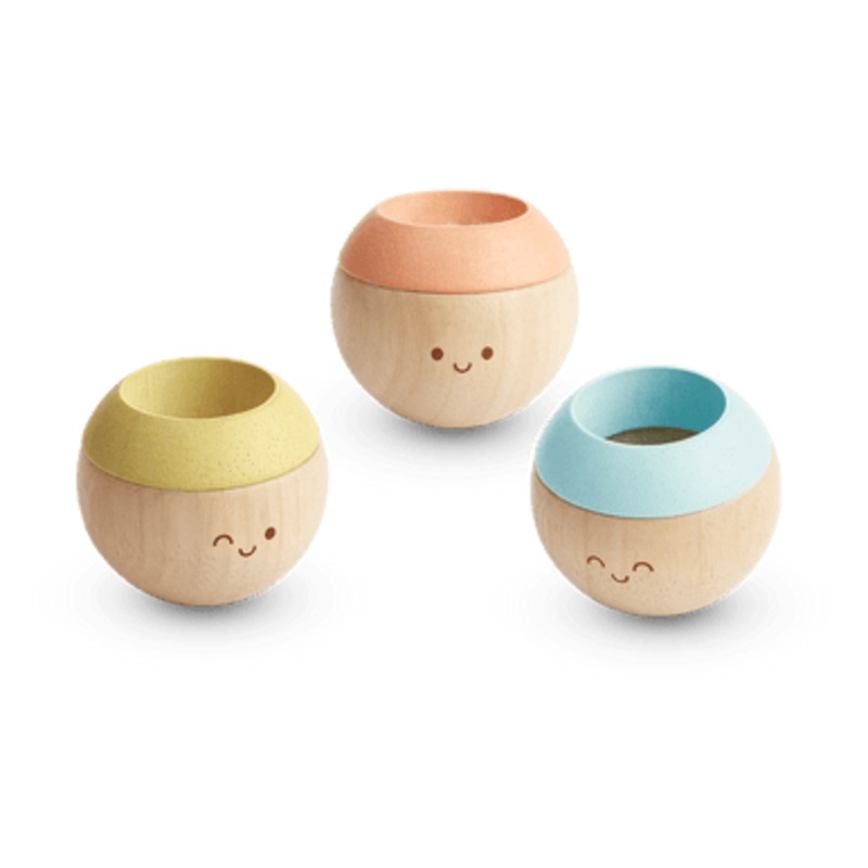PlanToys – Sensory Tumbling Faces – Set of 3