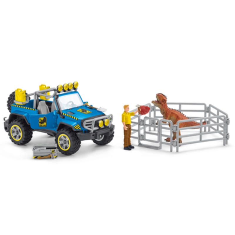 Schleich Dinosaurs – Off-Road Vehicle with Dino Outpost 41464