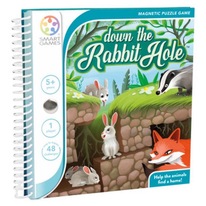 Smart Games Magnetic Travel – Down the Rabbit Hole