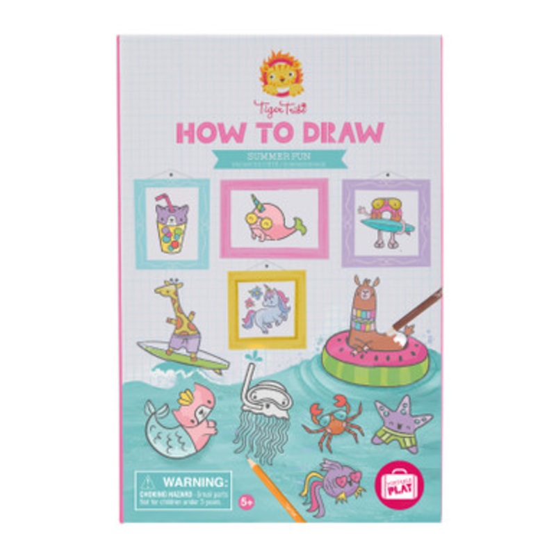 Tiger Tribe How To Draw – Summer Fun