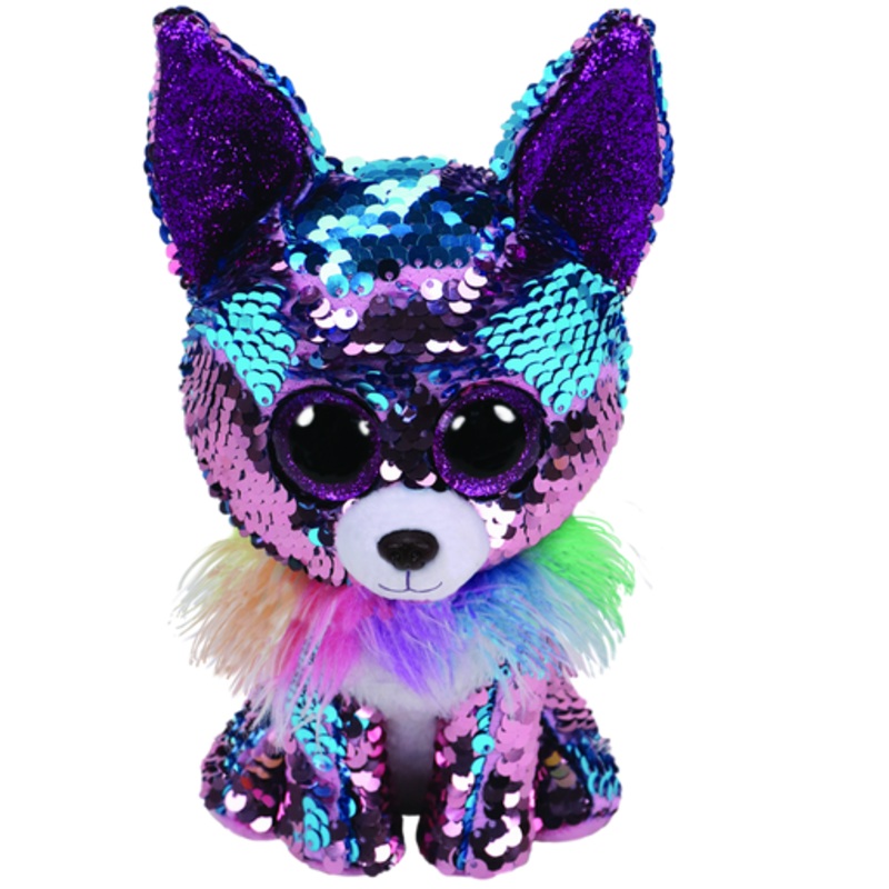 TY Beanie Boos Regular Flippable – Yappy the Purple Chihuahua