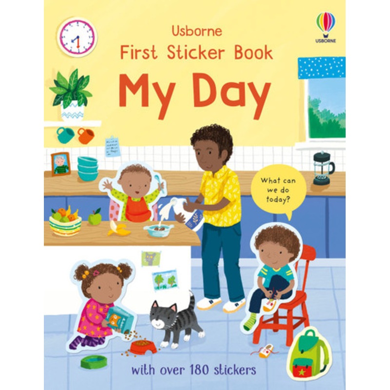 Usborne – First Sticker Book – My Day