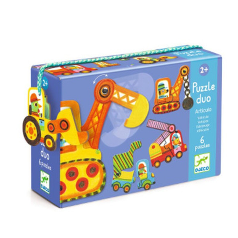 Djeco – Vehicles Duo puzzle