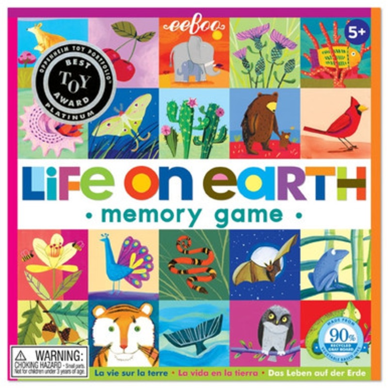 eeBoo Matching Game – Life on Earth