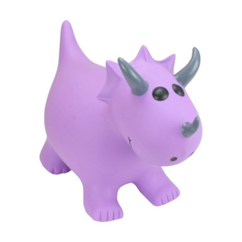 Happy Hopperz – Purple Triceratops