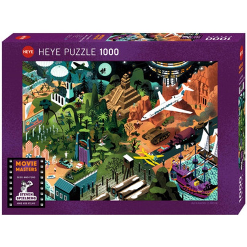 Heye 1000pc – Movie Masters Steven Spielberg Films Puzzle