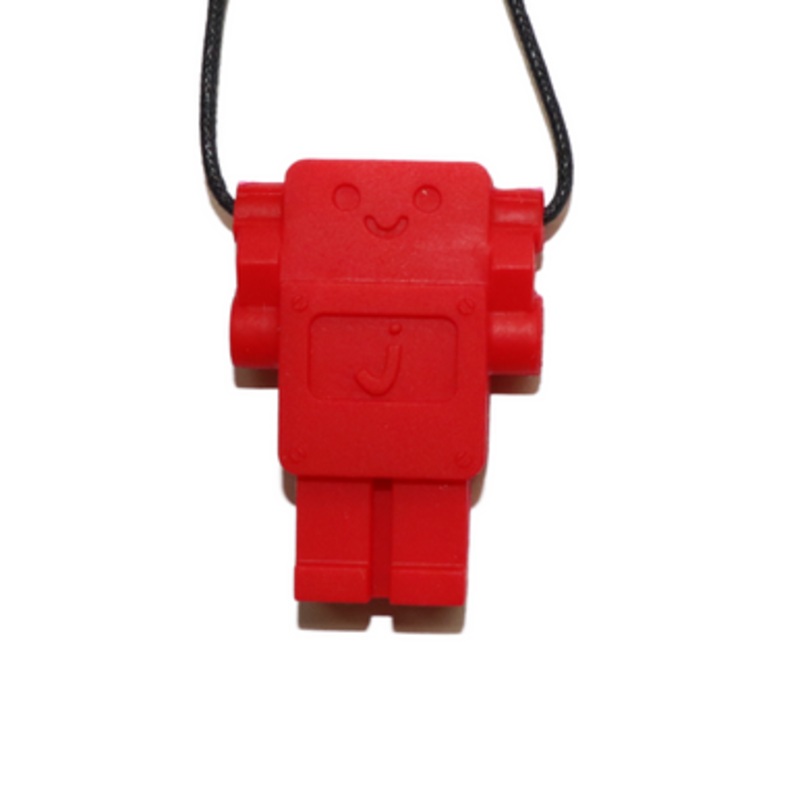 Jellystone Chewelry – Robot Pendant – Red