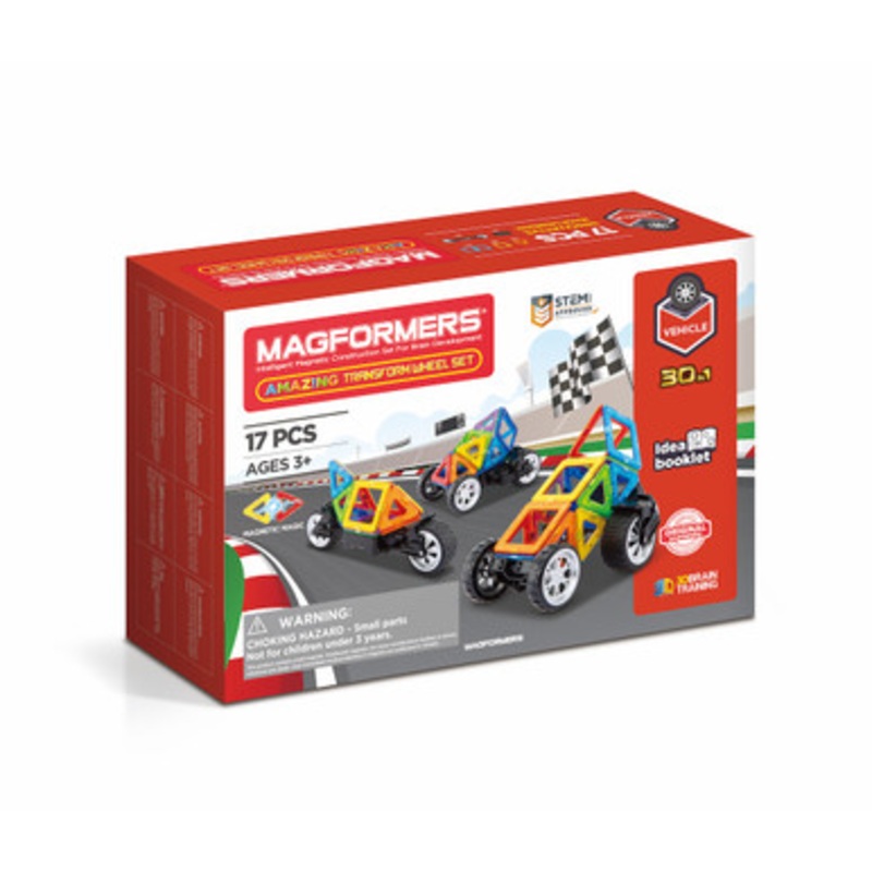 Magformers – Amazing Transform Wheel Set 17pc 707019