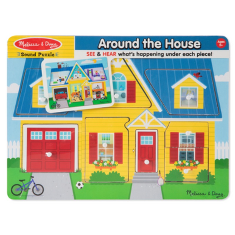 Melissa & Doug – Around the House Sound Puzzle