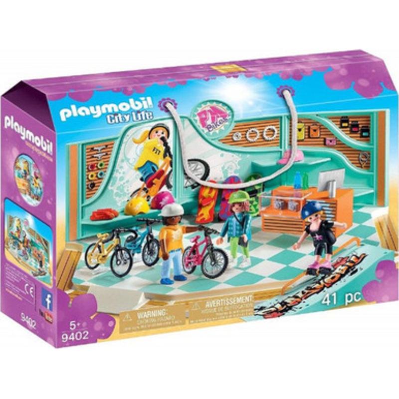 Playmobil City Life – Bike & Skate Shop 9402