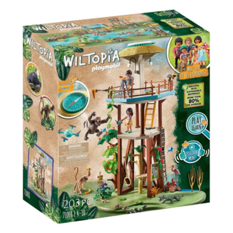 Playmobil Wiltopia – Research Tower with Compass – 71008