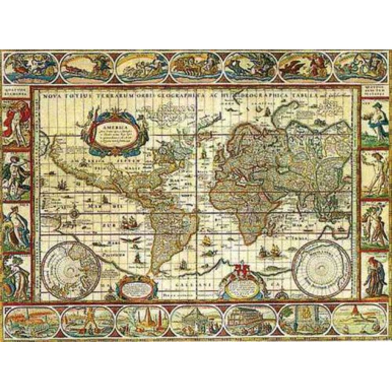 Ravensburger 2000pc – Map of World from 1650