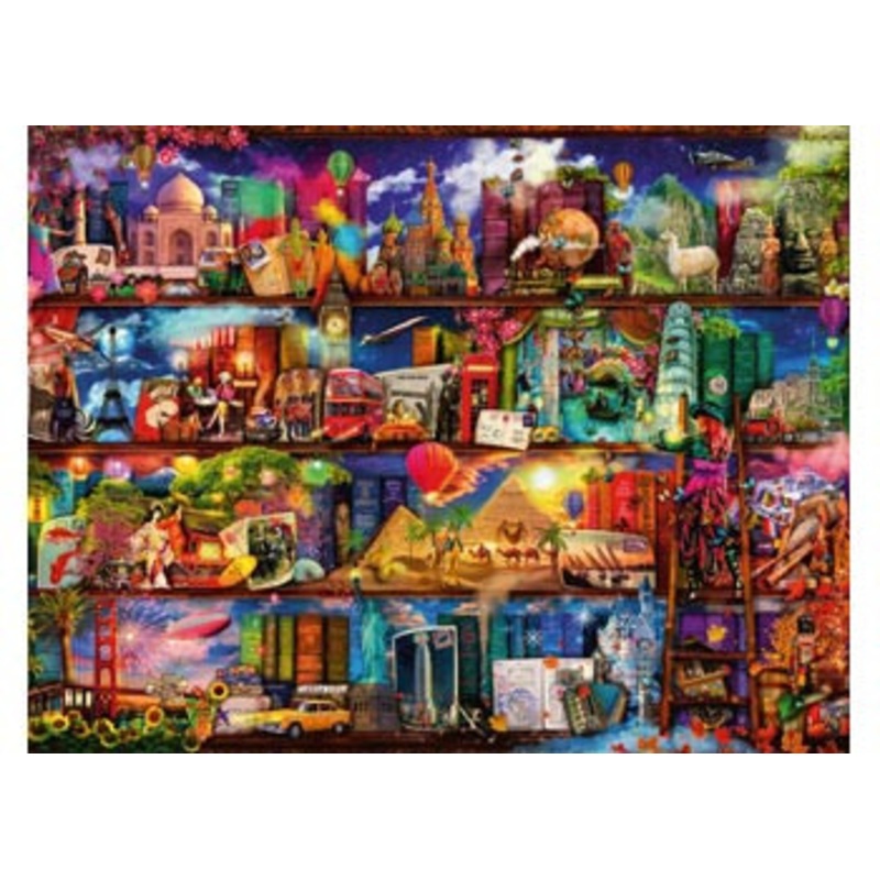 Ravensburger 2000pc – World Of Books Puzzle – Aimee Stewart