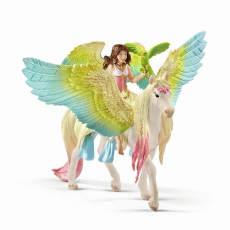 Schleich Bayala – Fairy Surah with Glitter Pegasus 70566