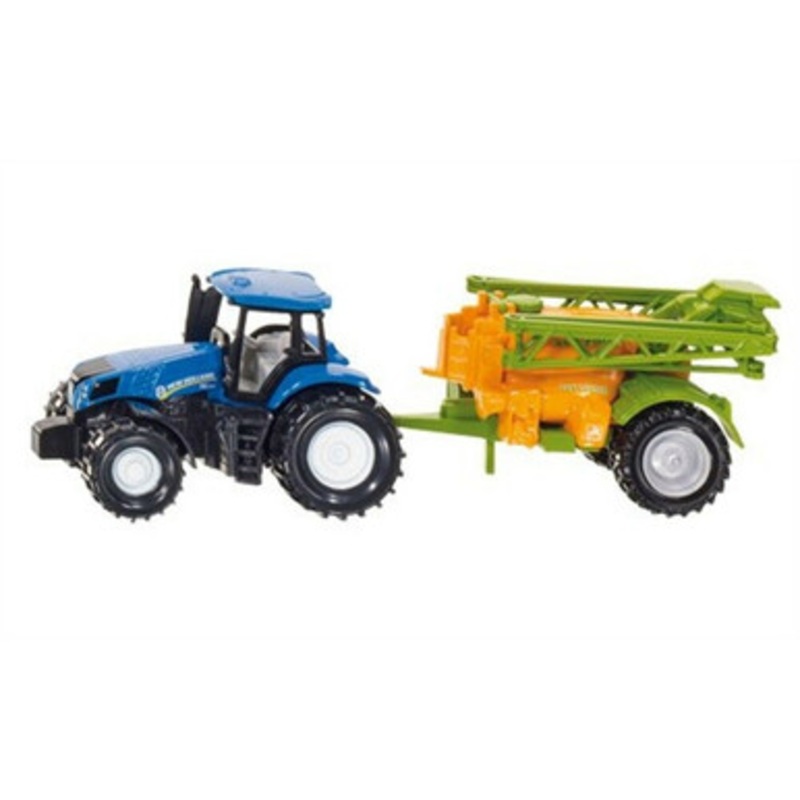 Siku – 1668 – New Holland & Amazone Tractor with Crop Sprayer