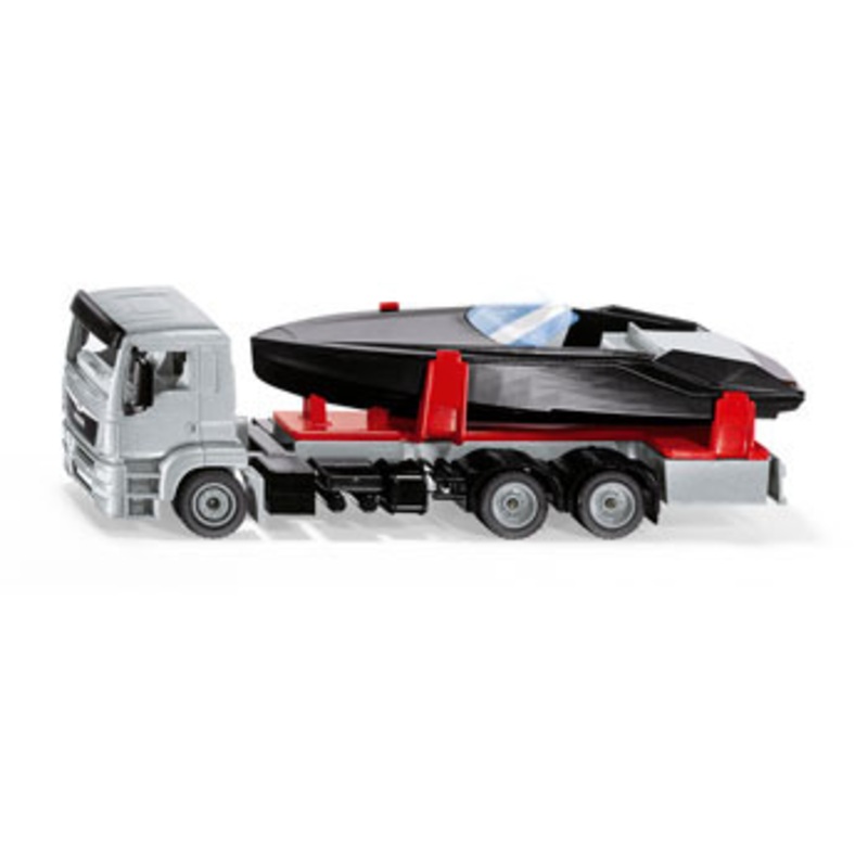 Siku – 2715 – MAN Truck with Frauscher Motor Yacht – 1:50 Scale