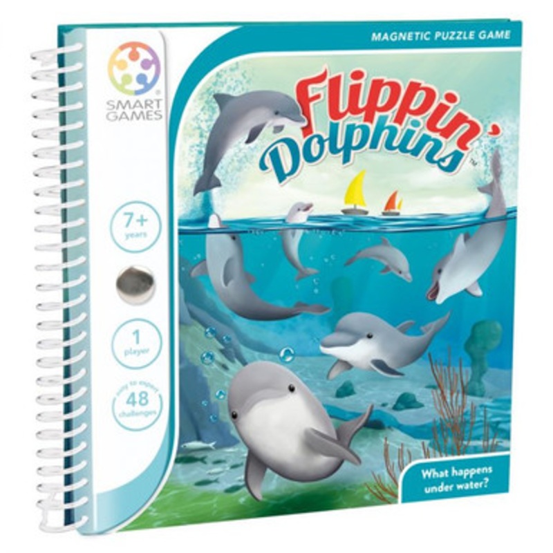 Smart Games Magnetic Travel – Flippin’ Dolphins
