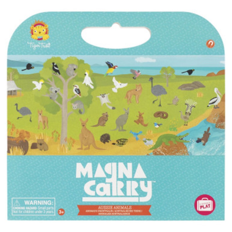 Tiger Tribe Magna Carry Playbook – Aussie Animals