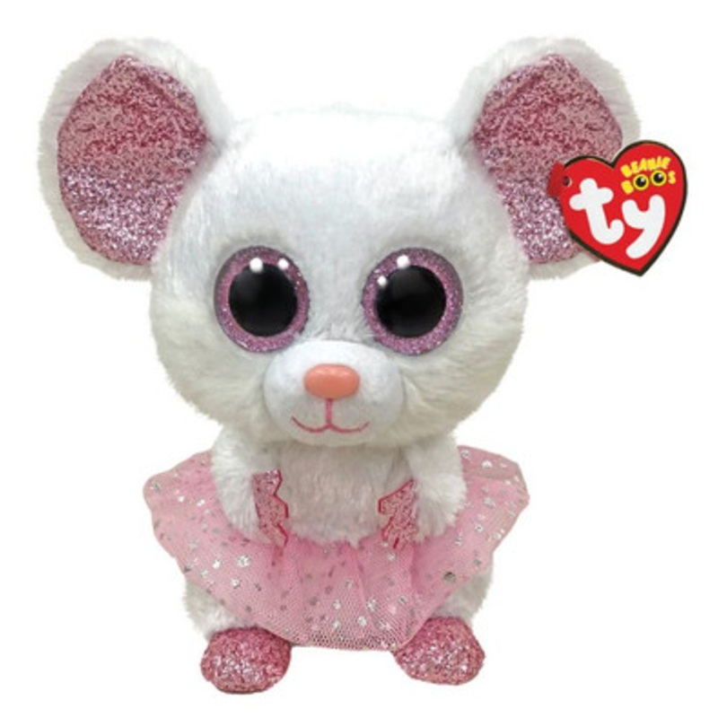 TY Beanie Boos Regular – Nina the Mouse with Tutu